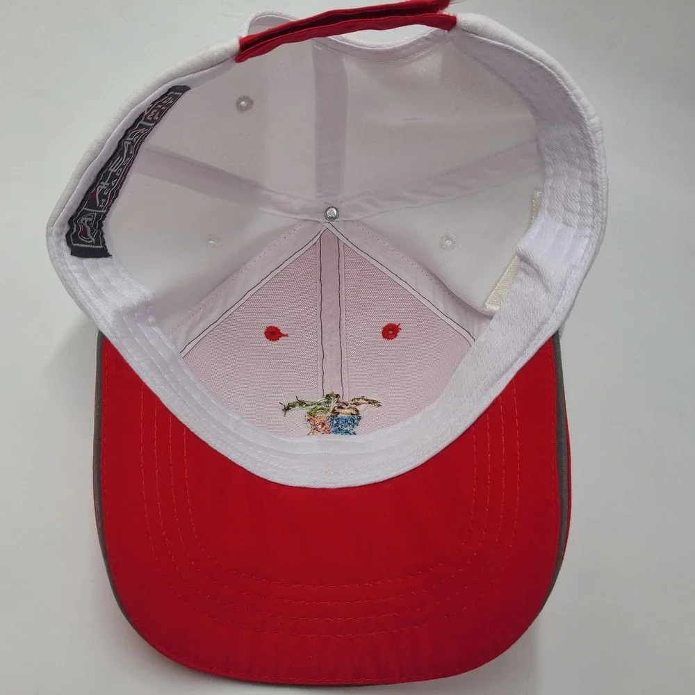 Atlantic Beach Country Club Hat Adjustable Ahead Red White Ben Kohles Turtle Men